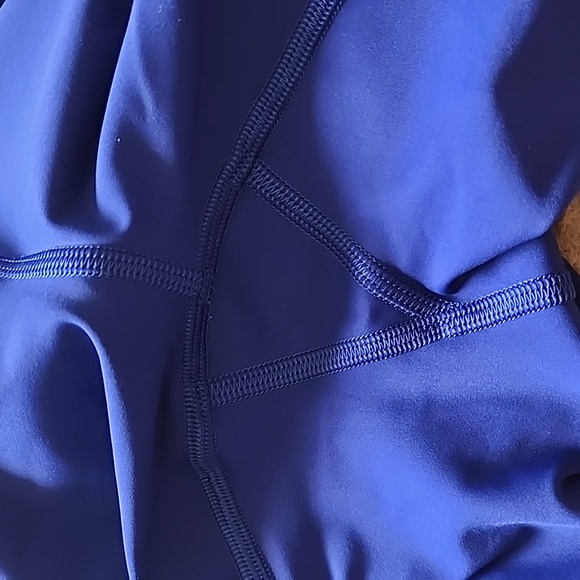 Lululemon Fast & Free Tight 25" *Non-Reflective In Blue EUC - Picture 5 of 7